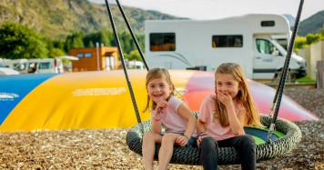 Girls in playground