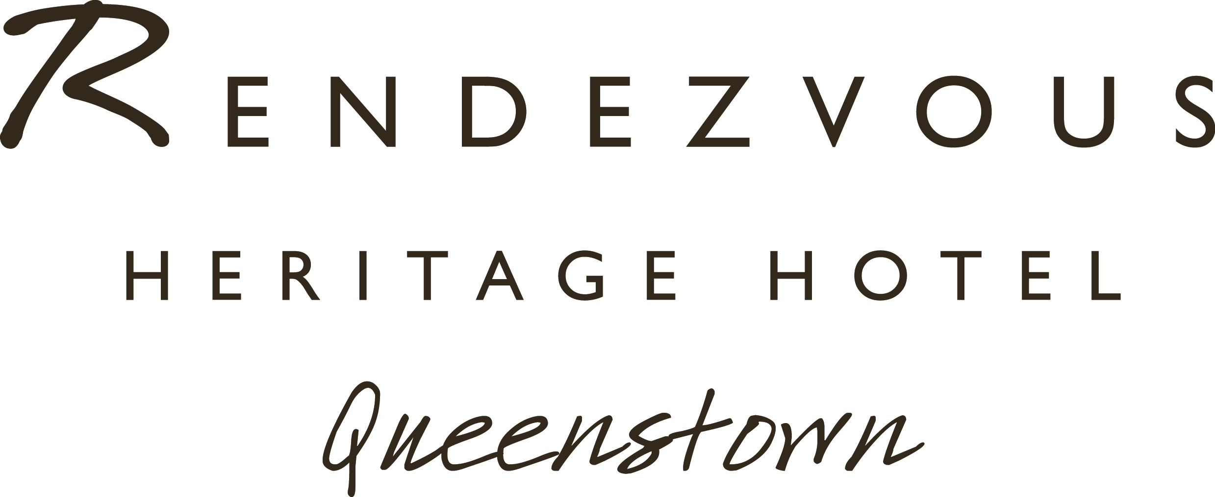 Rendezvous Heritage Hotel Queenstown Logo Brown 