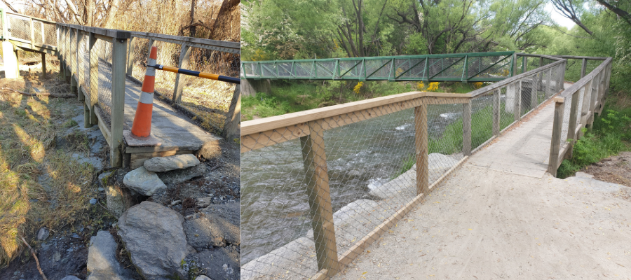 Arrow River Bridges Trail bridge upgrade and repair